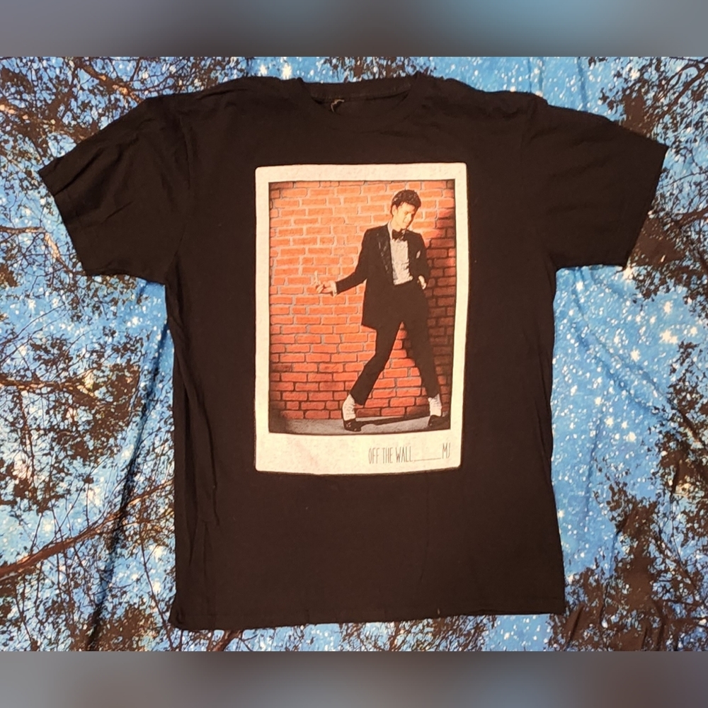 Michael Jackson Off the Wall Black shirt Large